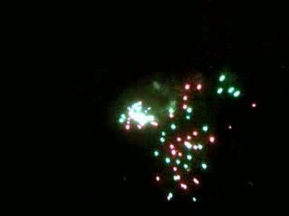 Le feu d'artifice du mar 14 Juillet 2009 à Plabennec 00