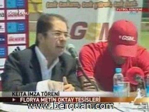 Abdul Kader Keita İmza Töreni