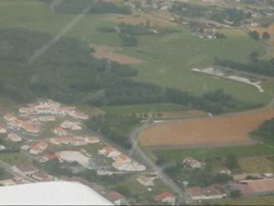 dans l'avion