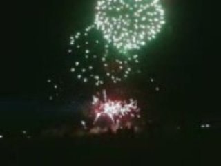 Feu d'artifice de Caen 2009 .