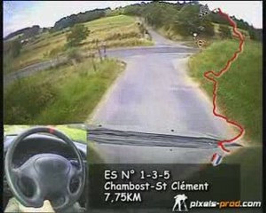 rallye chambost 2009 recos es1