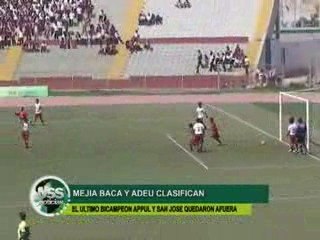 MEJIA BACA Y ADEU CLASIFICAN USS DEPORTES