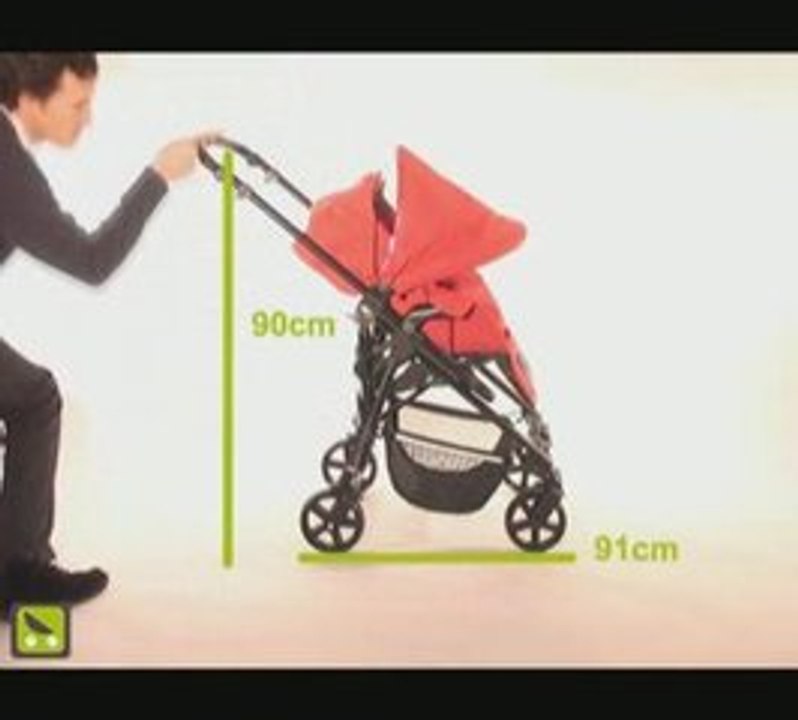 Poussette-Magazine : dépliage de la Jané Carrera Aniversario