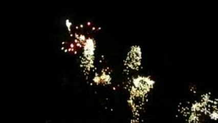 Feu d'artifice à Vallon Pont d'Arc