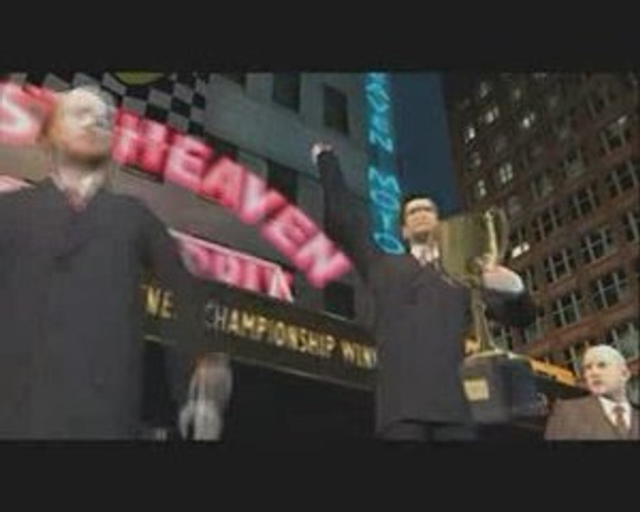 Mode Course PS2 - Cinématique de manche remportée