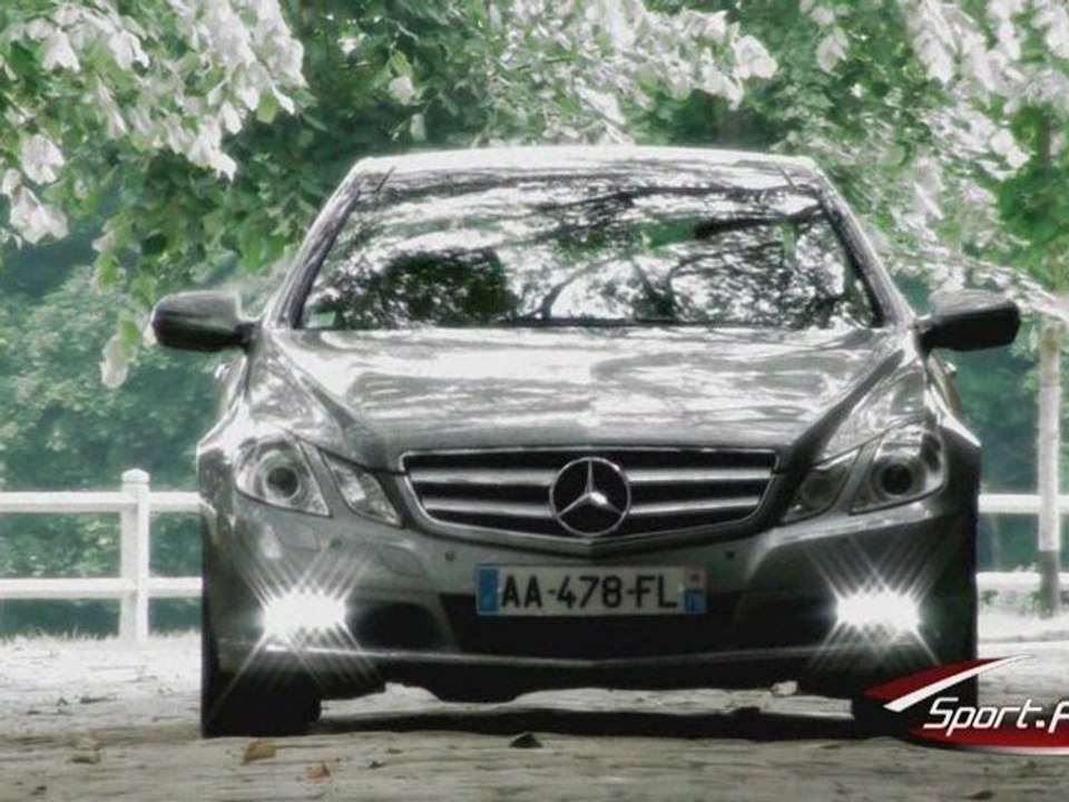 Essai Mercedes Classe E Coupé 350 CDI par Sport-Prestige