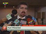 Yuri Pimentel: VTV seguirá informando ocurra en Honduras