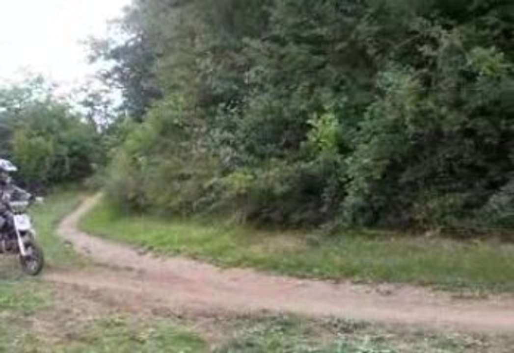 ptit saut en dirt 125cc