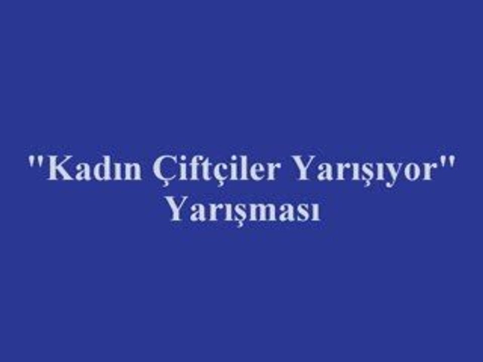 Yenişehir-Kadın Çiftçileyarışıyor Tr. 3. sü
