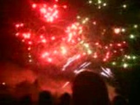 Feu d'artifice du 14 Juillet 2009 La Roche Sur Yon 85