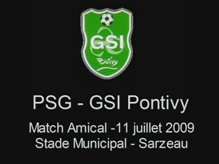 PSG GSI Pontivy - Match Amical - Sarzeau