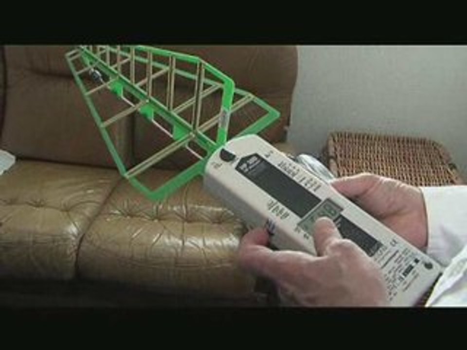 Mesures d'ondes à Gonesse