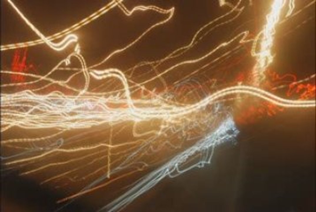 Motorway's lights - Long exposure while driving - Korback