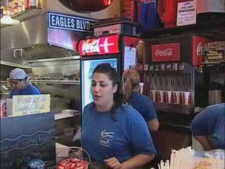 Philly Cheesesteaks at Campo's w/ Ben Franklin & Betsy Ross