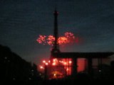 Feux d'artifice Tour Eiffel 14 Juillet 2009