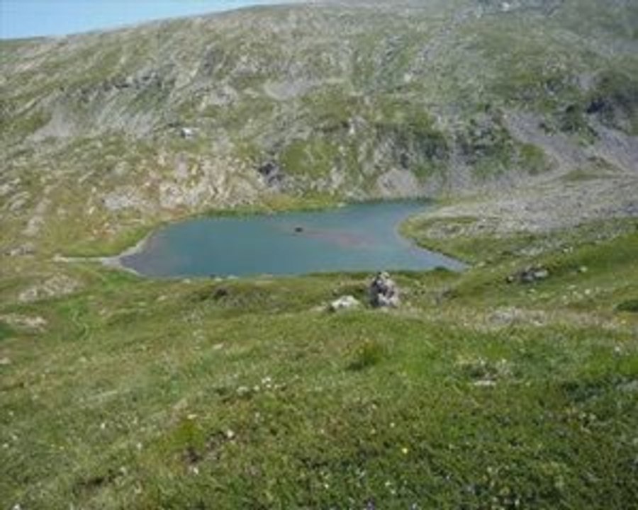 Lac Brouffier en boucle depuis la Comble Oursière - 38 Isere