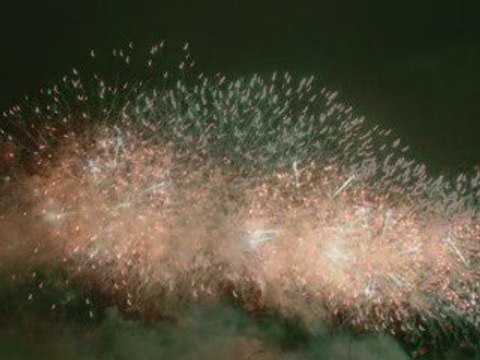 feu d'artifice carcassonne 14 juillet 2009