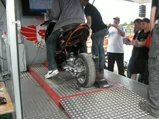 passage au banc nitrofor 4/5 juillet . scooter power