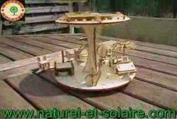 Manege à énergie solaire, mobile (jouet), deco