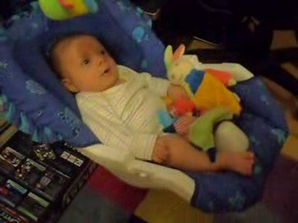 Nathan (2 mois) et son papa