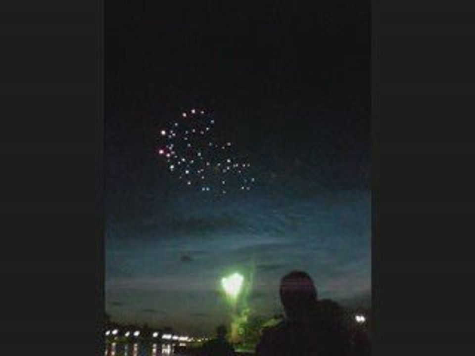 feux d'artifice Honfleur 14 juillet 2009