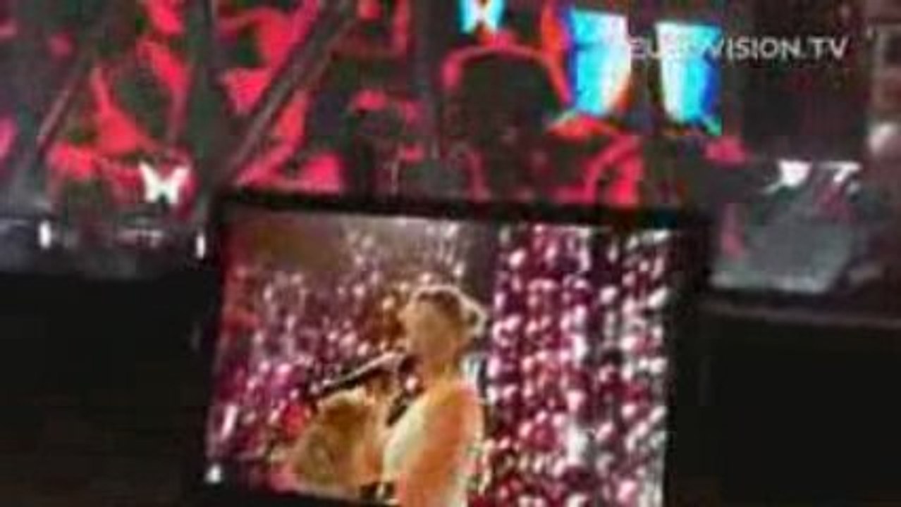 Hadise's first rehearsal at the 2009 Eurovision Song Contest