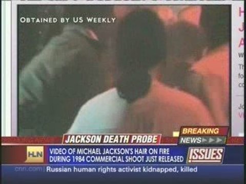 Michael Jackson's Hair on Fire 1984 Pepsi Commercial