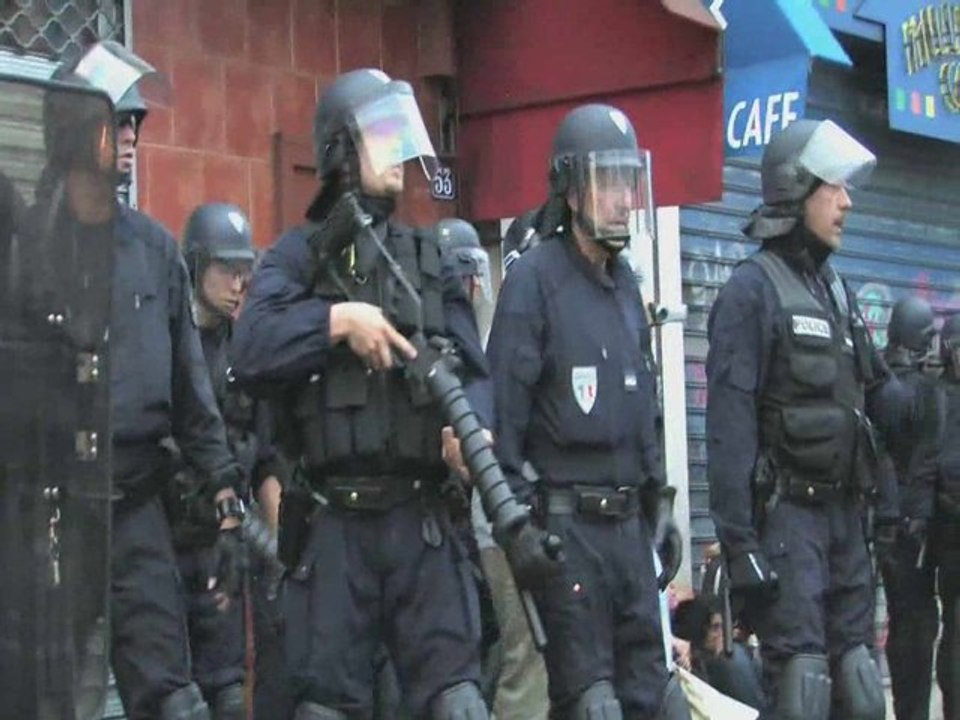 Montreuil manif police