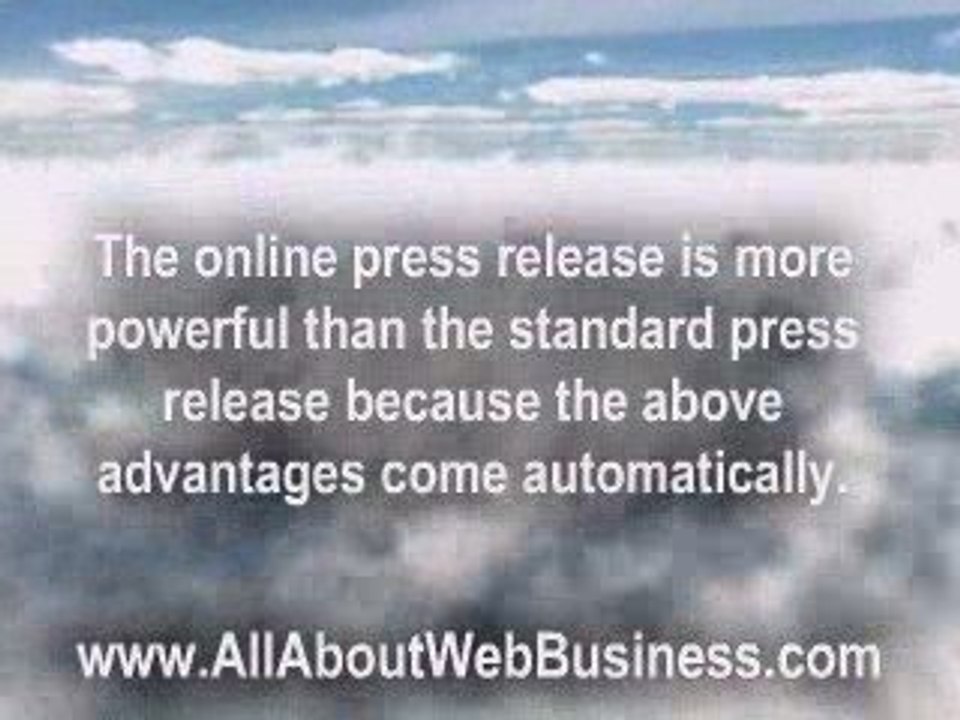 Using SEO Press Releases for Your Online Business