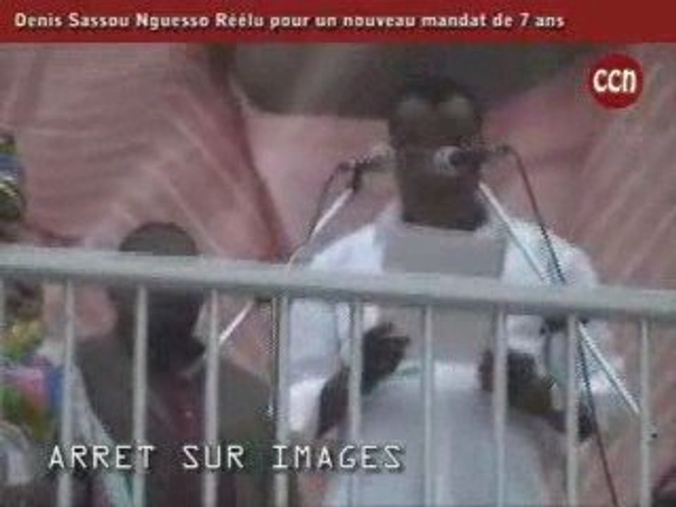 Denis Sassou Nguesso réélu à la tête du Congo