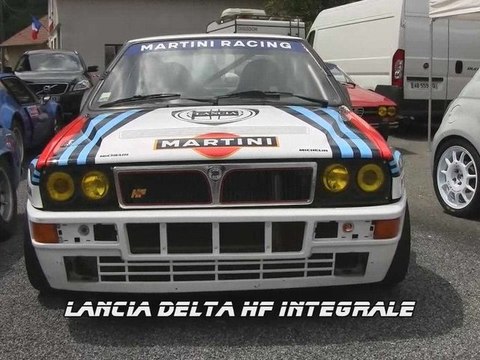 Course de côte : Lancia Delta HF de 350ch (Bonus)