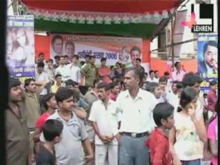 Sanjay Nirupam celebrating Janmashthami