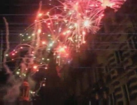 Feu d'artifice du 14 juillet 2009 à Cambrai