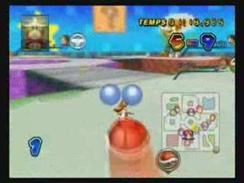 3eme partie du 16/07/2009 bataille ballon mario kart wii
