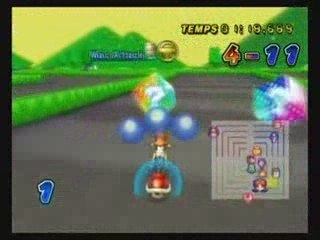 5eme partie du 16/07/2009 bataille ballon mario kart wii