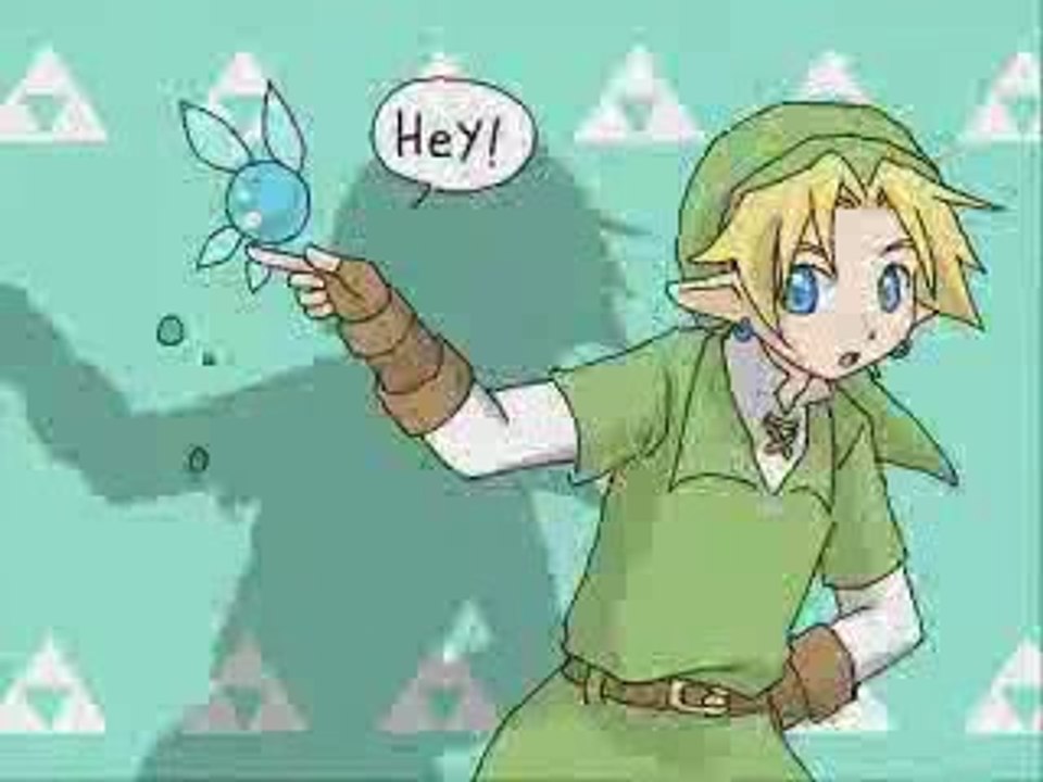 Link and Dark Link's Dance =p Kawaii ! <3