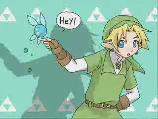 Link and Dark Link's Dance =p Kawaii ! <3