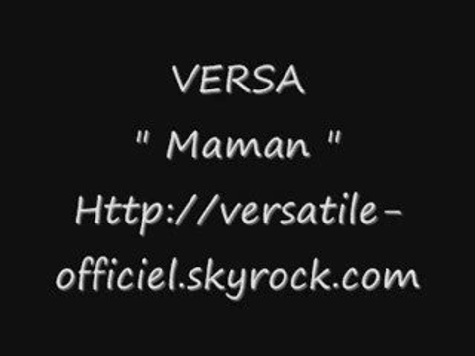 Versa - Maman