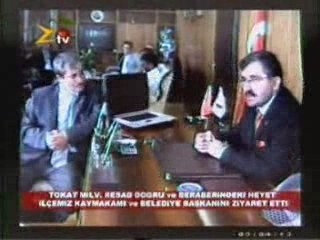 Tokat milletvekili Reşat Doğru başkan vidineli ziyaret etti
