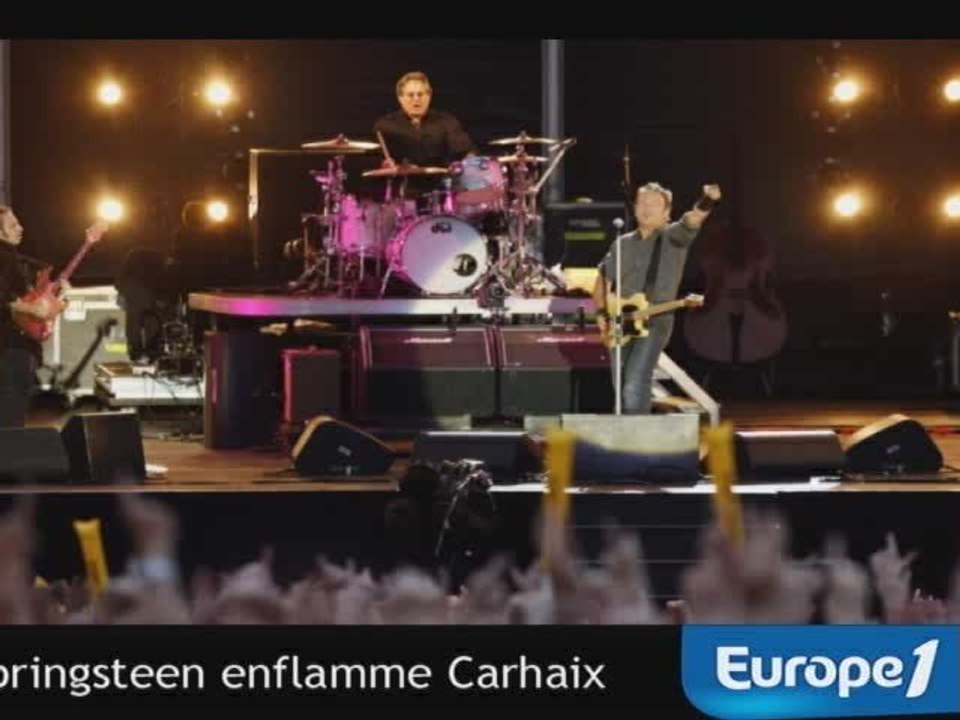 Springsteen enflamme Carhaix