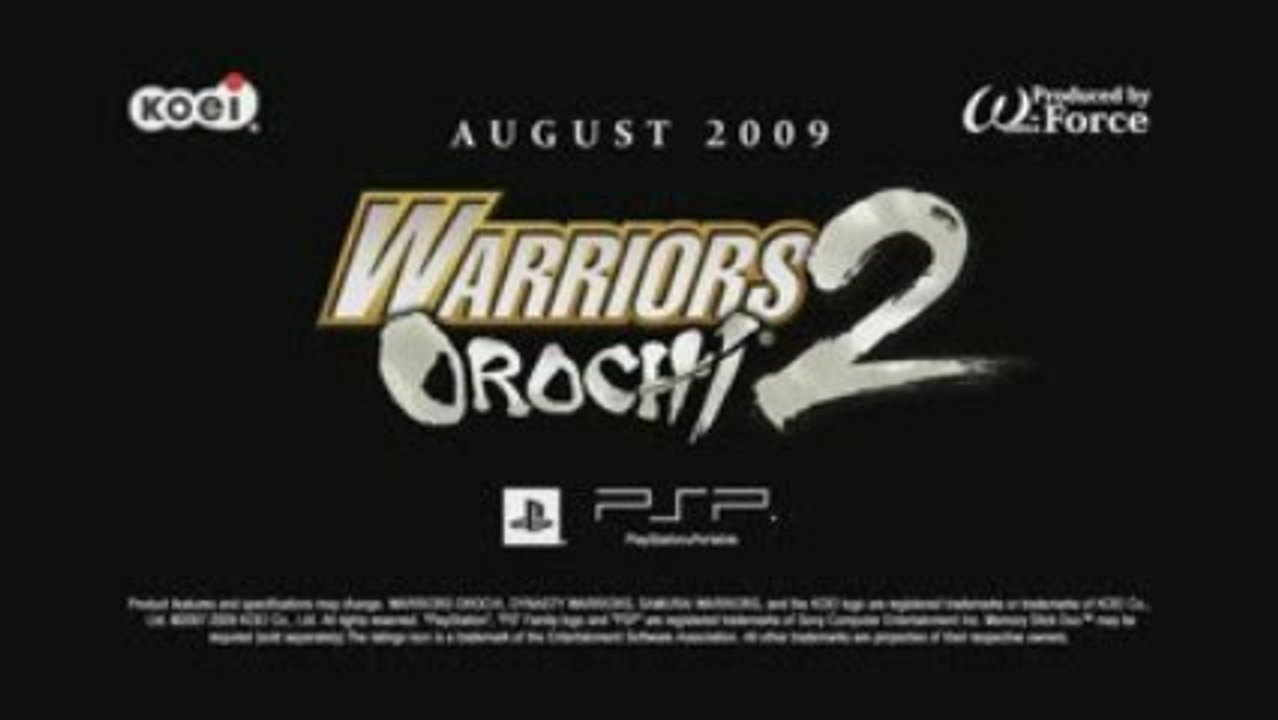 Trailer zu Warriors Orochi 2 (PSP)