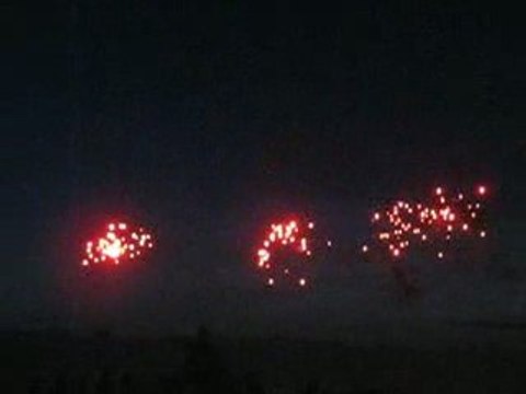 Saint Sébastien sur Loire : feu d'artifice