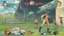 Street Fighter IV : Ryu versus Cammy