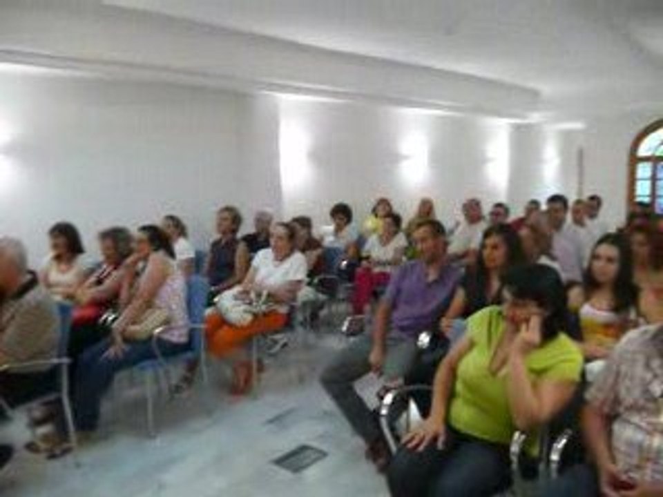Recepción del Alcalde al Centro de Adultos Sanlúcar la Mayor