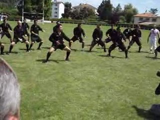 haka néo zélandais à salies de béarn