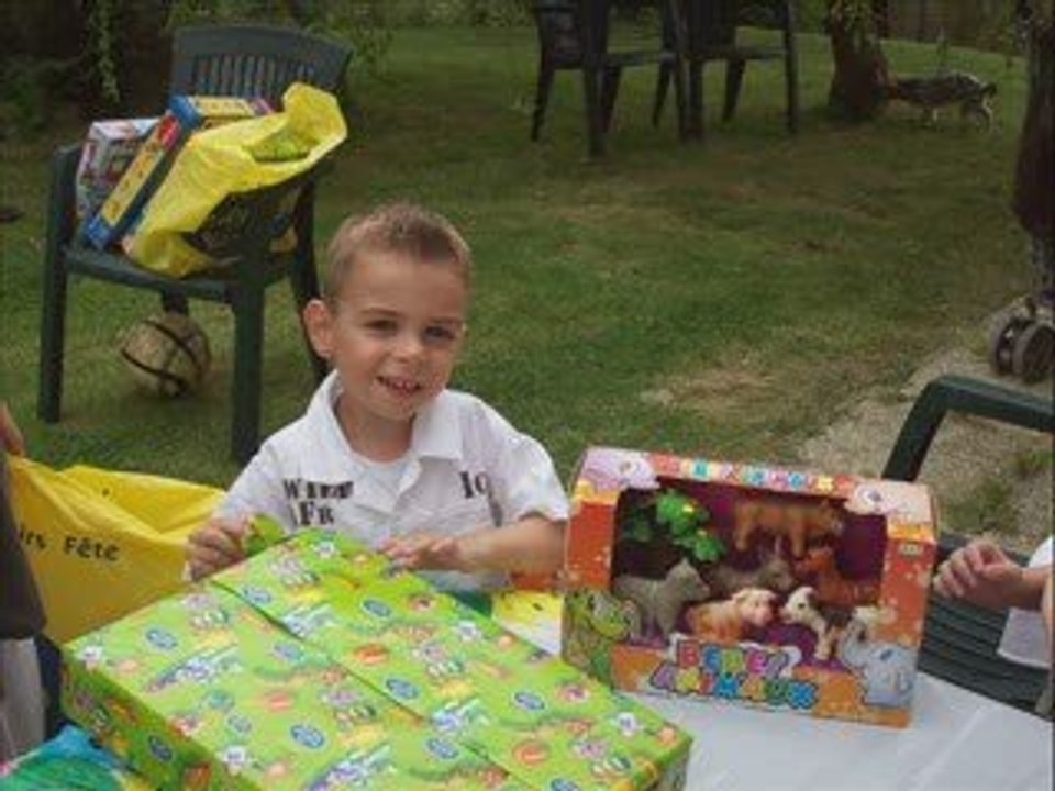 Anniversaire Doryann 4 ans