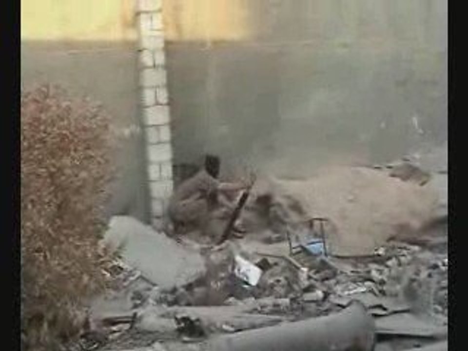 Gaza tir de mortier explosion du mec LIVE