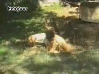 terrible gamelle en plein action, chute libre