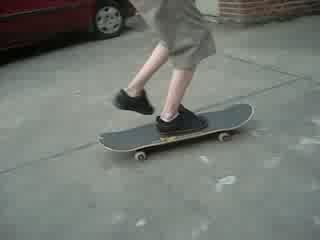 ollie 180 plan incliné