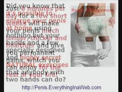 Penis enlargement - Are you happy with your penis size?